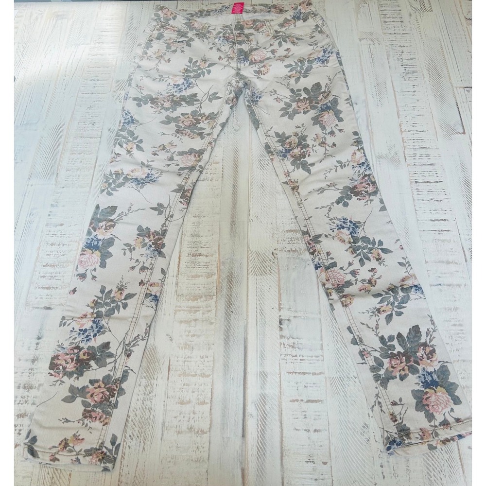 Floral Print Women Jeans